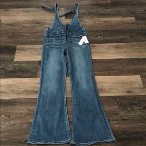 AE Flare Denim Overall.